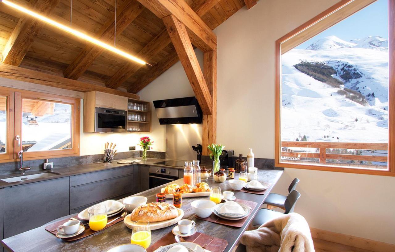 Odalys Chalet Chambertin Lodge Лес дьо Алпс Екстериор снимка